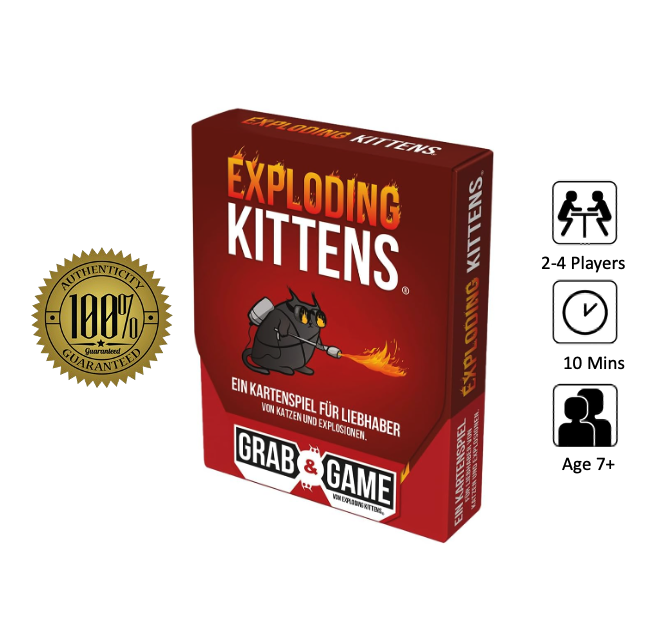 Exploding Kittens Grab & Game Edition