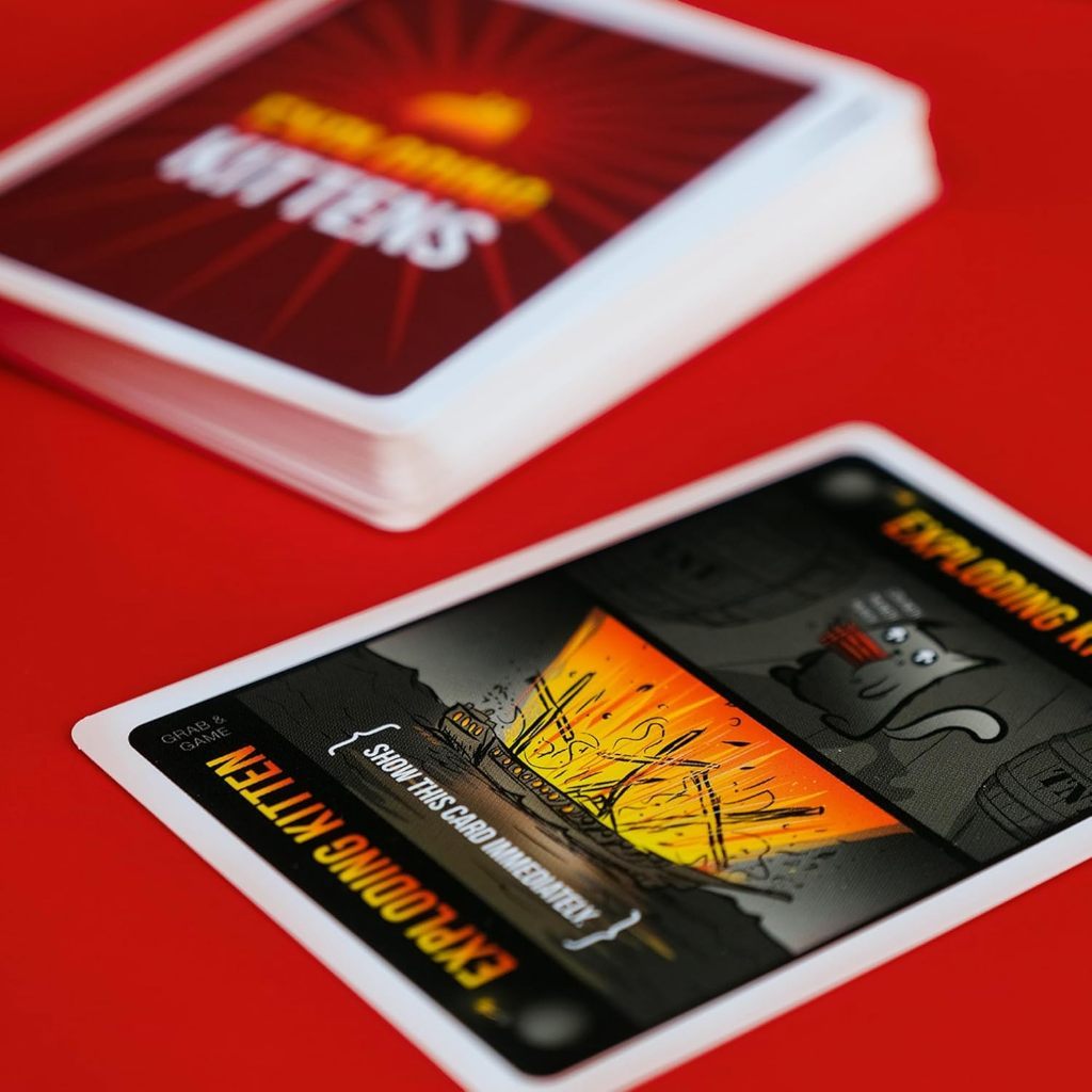 Exploding Kittens Grab & Game Edition