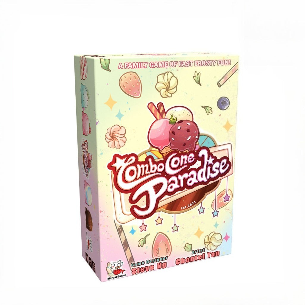 Combo Cone Paradise - A Singapore Designed Ice Cream Card Game of Fast, Frosty Fun