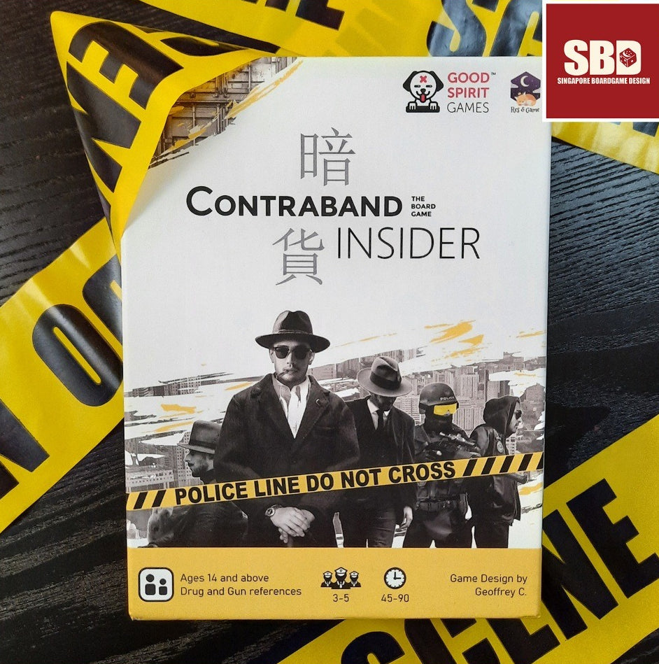 Contraband Insider - a deduction board game