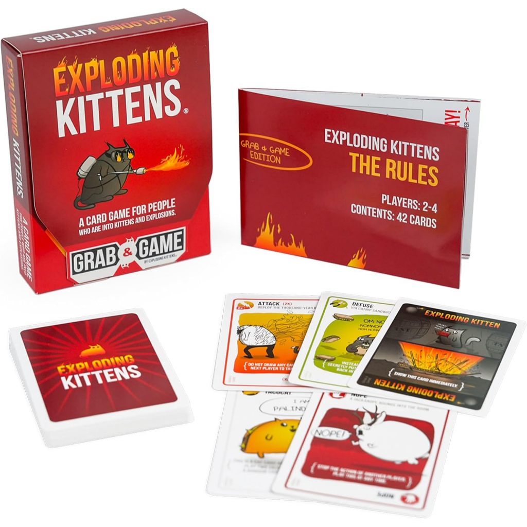Exploding Kittens Grab & Game Edition