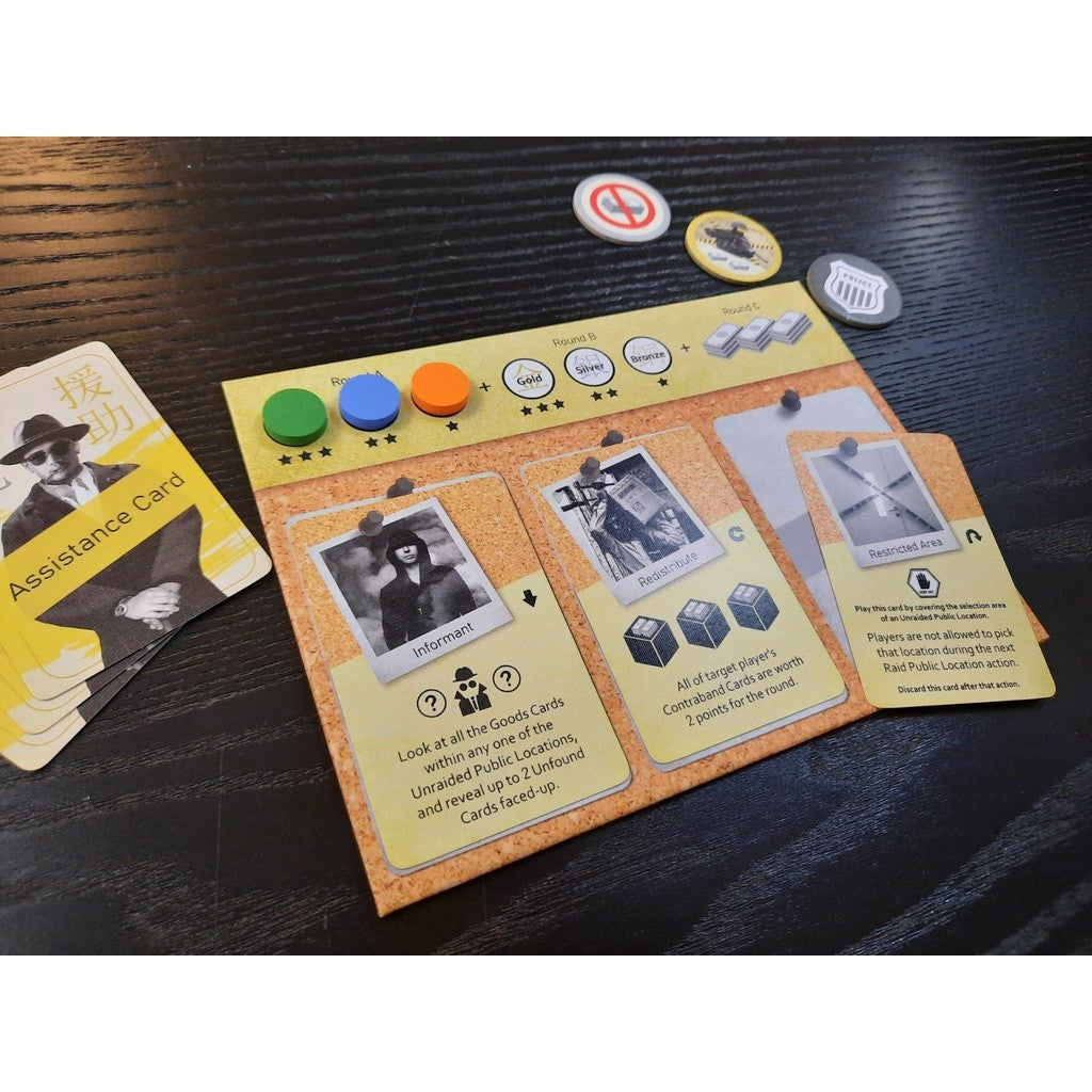 Contraband Insider - a deduction board game