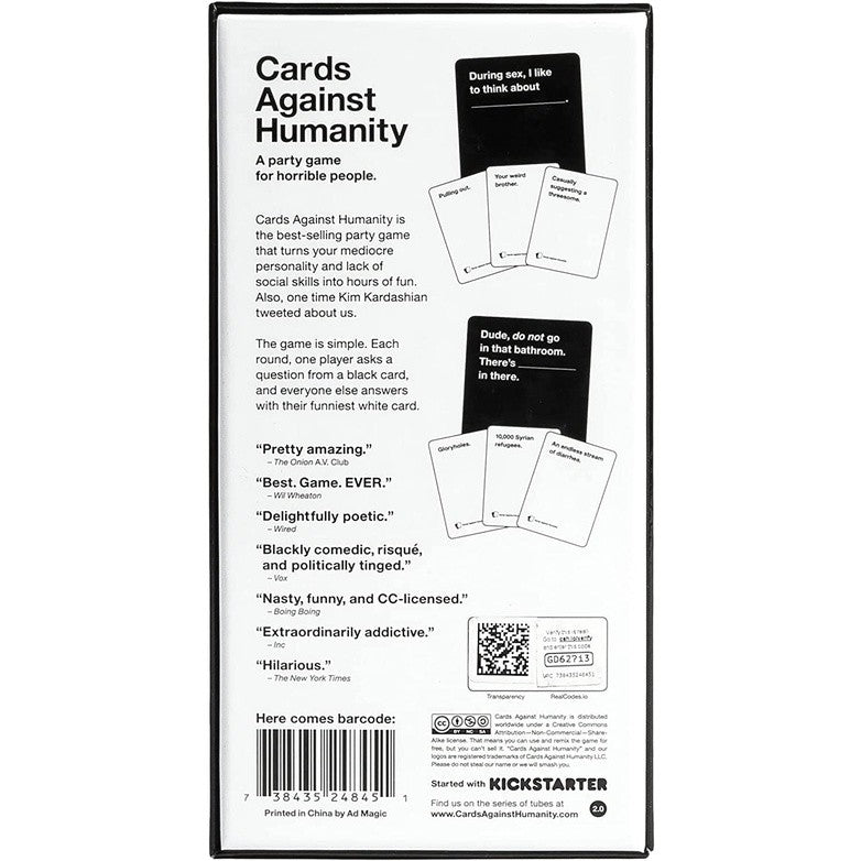 Cards against humanity