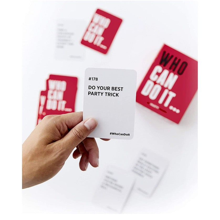 Who Can Do It A Party Game
