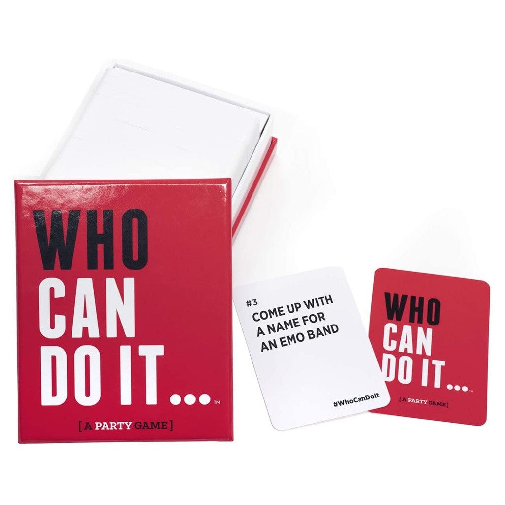 Who Can Do It A Party Game