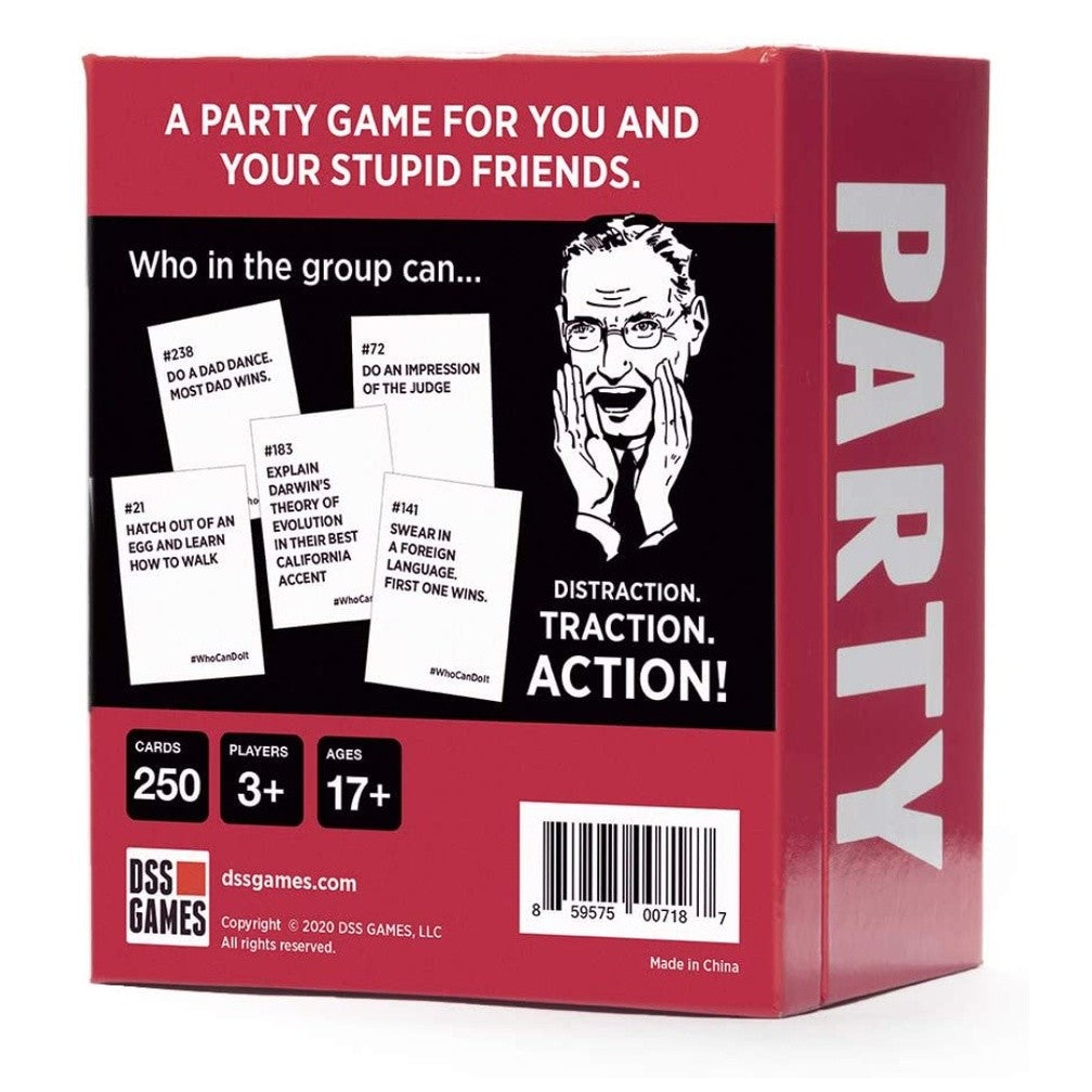 Who Can Do It A Party Game
