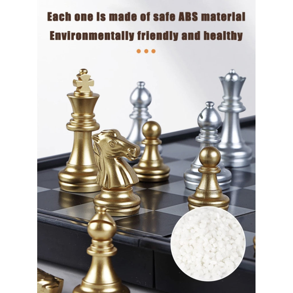 Foldable Magnetic Chess Set International Chess Set