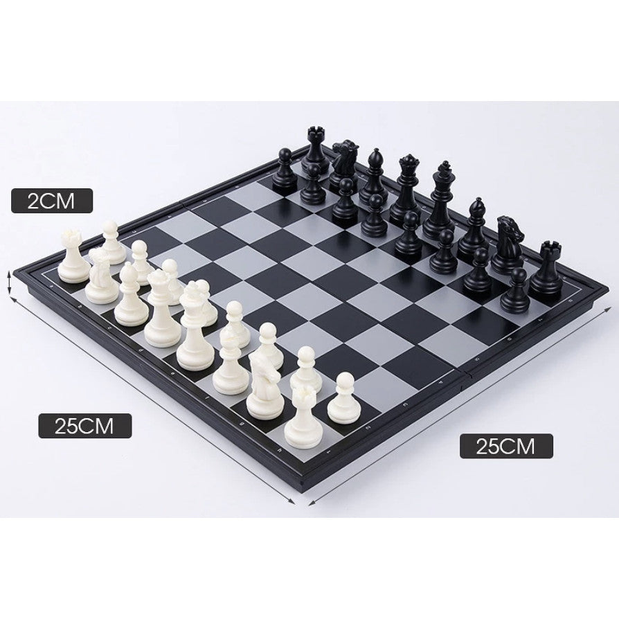 Foldable Magnetic Chess Set International Chess Set
