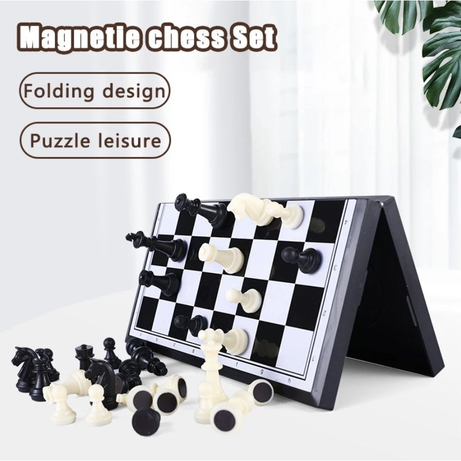 Foldable Magnetic Chess Set International Chess Set
