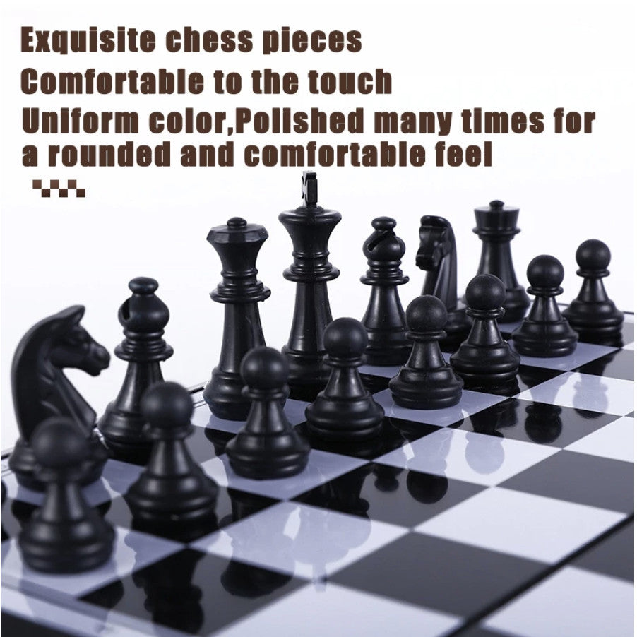 Foldable Magnetic Chess Set International Chess Set