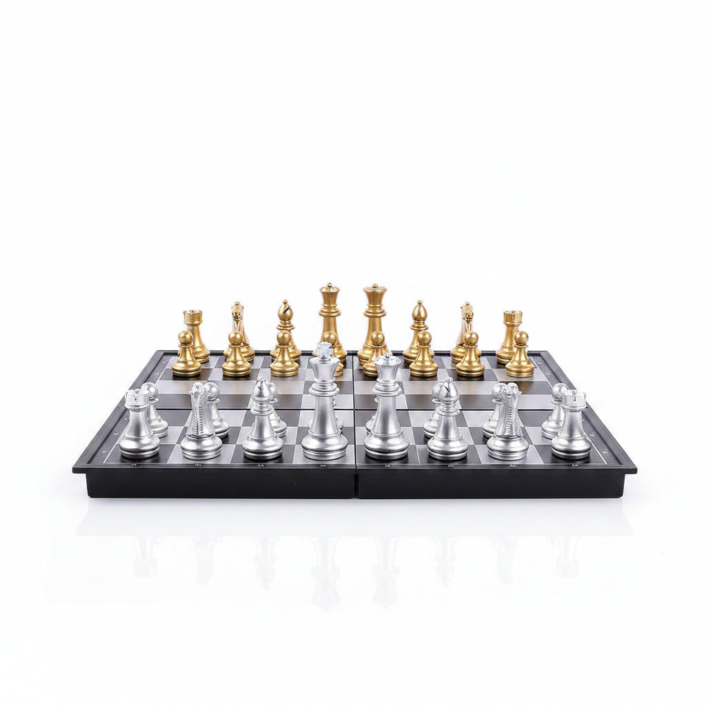 Foldable Magnetic Chess Set International Chess Set