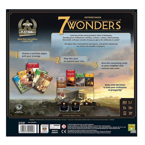 7 Wonders Board Game New Edition