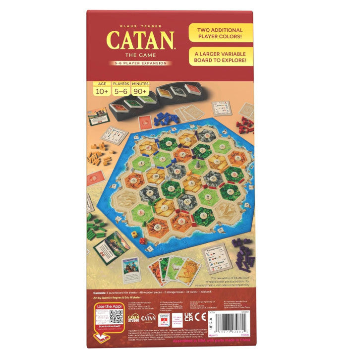 CATAN 5-6 Player Extension (6th Edition)