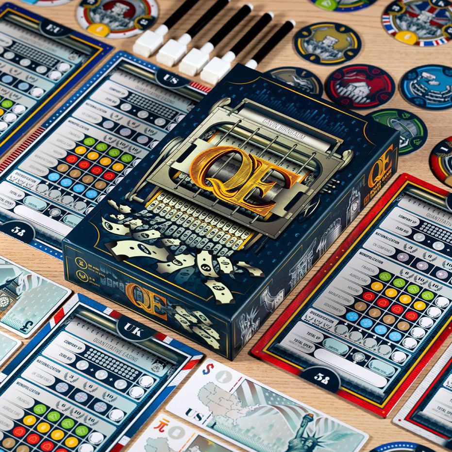 Quantitative Easing - An Auction Game With Unlimited Funds
