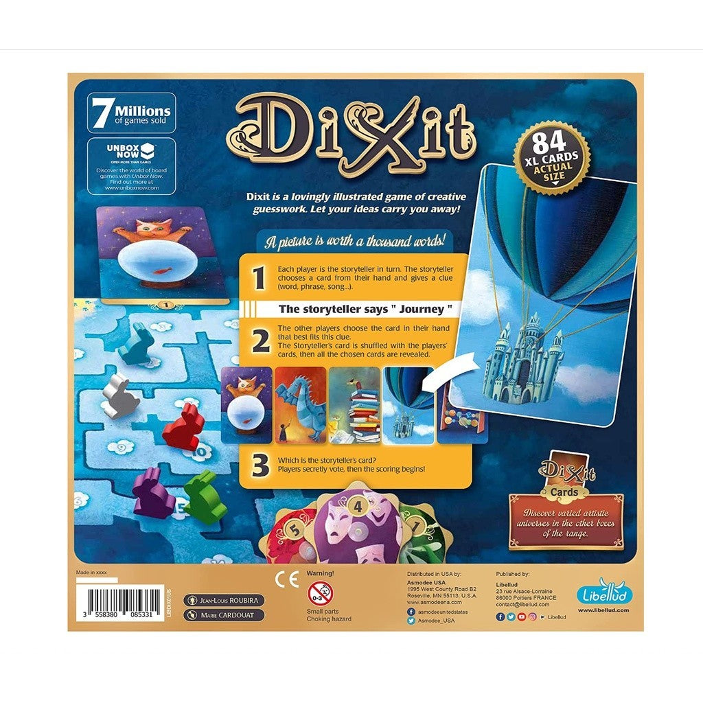 Dixit 3-8 Players Latest Edition