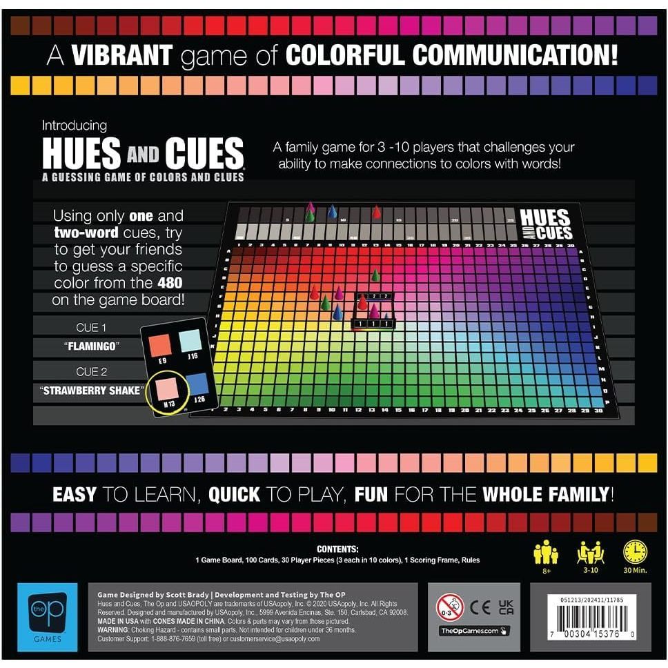 HUES and CUES