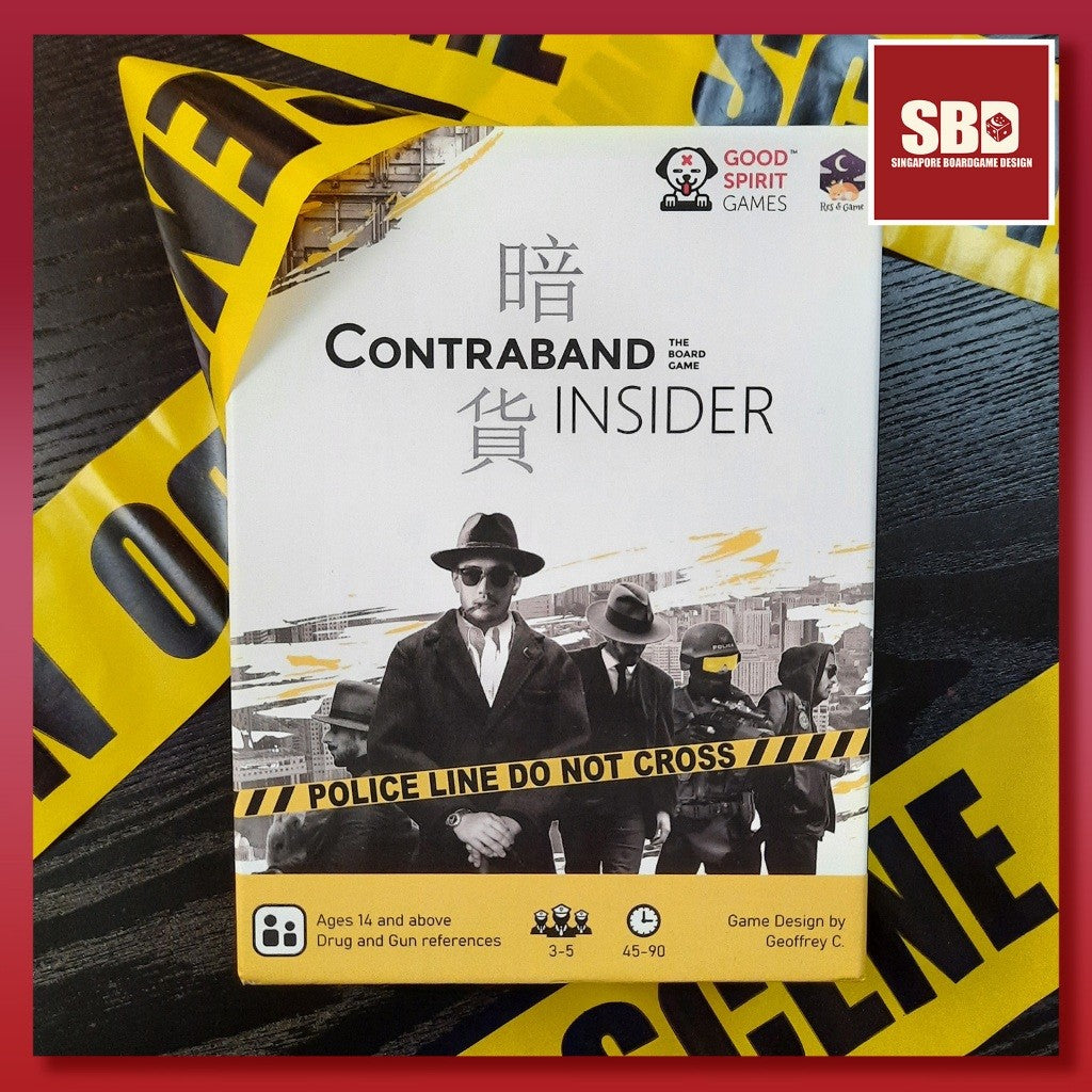 Contraband Insider - a deduction board game