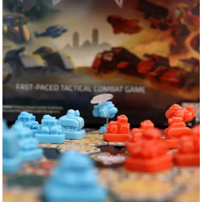 Vagrant Dash - Malaysian designed futuristic PVP miniature combat board game