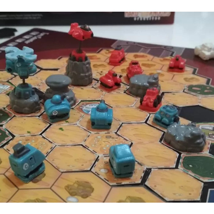 Vagrant Dash - Malaysian designed futuristic PVP miniature combat board game